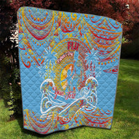 Father's Day Fiji Quilt Special Dad Polynesia Paradise
