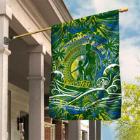 Father's Day Solomon Islands Garden Flag Special Dad Polynesia Paradise