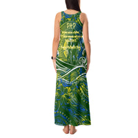 Father's Day Solomon Islands Tank Maxi Dress Special Dad Polynesia Paradise