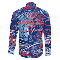 Father's Day Guam Family Matching Off Shoulder Maxi Dress and Hawaiian Shirt Special Dad Polynesia Paradise