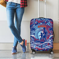 Father's Day Guam Luggage Cover Special Dad Polynesia Paradise