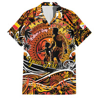 Father's Day Marquesas Islands Hawaiian Shirt Special Dad Polynesia Paradise DT02 Orange - Polynesian Pride