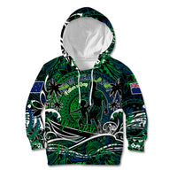 Father's Day New Zealand Kid Hoodie Special Dad Polynesia Paradise