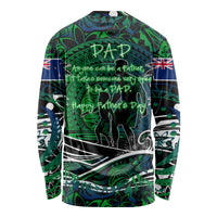 Father's Day New Zealand Long Sleeve Shirt Special Dad Polynesia Paradise