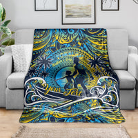 Father's Day Tokelau Blanket Special Dad Polynesia Paradise