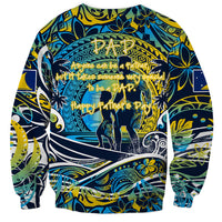 Father's Day Tokelau Sweatshirt Special Dad Polynesia Paradise