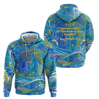 Father's Day Tuvalu Hoodie Special Dad Polynesia Paradise DT02 - Polynesian Pride