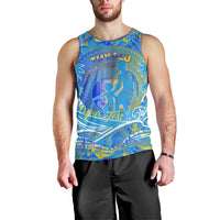 Father's Day Tuvalu Men Tank Top Special Dad Polynesia Paradise