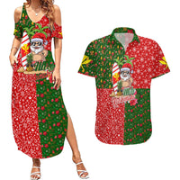 Hawaii Christmas Couples Matching Summer Maxi Dress and Hawaiian Shirt Mele Kalikimaka Kanaka Maoli DT02 Art - Polynesian Pride