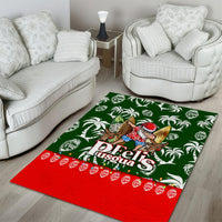 Guam Christmas Area Rug Felis Pusgua Tropical Xmas Patterns DT02 - Polynesian Pride