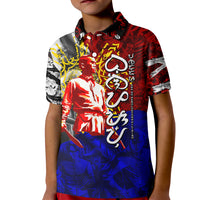 Philippines Bonifacio Day Kid Polo Shirt DT02 Kid Art - Polynesian Pride