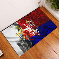 Philippines Bonifacio Day Rubber Doormat DT02 Art - Polynesian Pride