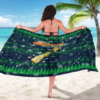 Merry Christmas New Zealand Sarong Xmas Travel Map - Polynesian Pride