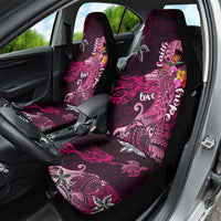 Breast Cancer Mermaid Polynesia Car Seat Cover Faith Hope Love DT02 - Polynesian Pride