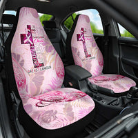 Breast Cancer Polynesian Car Seat Cover I Can Do All Things Through Christ DT02 One Size Pink - Polynesian Pride