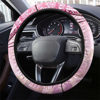 Breast Cancer Polynesian Steering Wheel Cover I Can Do All Things Through Christ