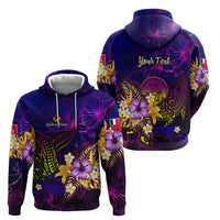 Wallis and Futuna Hoodie Whale Hibiscus Polynesian
