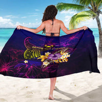 Wallis and Futuna Sarong Whale Hibiscus Polynesian