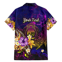 Nauru Family Matching Mermaid Dress and Hawaiian Shirt Whale Hibiscus Polynesian