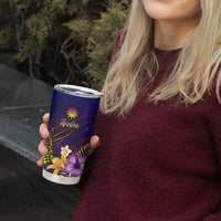 Nauru Tumbler Cup Whale Hibiscus Polynesian