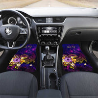 Marshall Islands Car Mats Whale Hibiscus Polynesian
