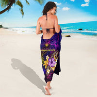 Marshall Islands Sarong Whale Hibiscus Polynesian
