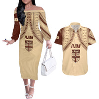 fiji-bula-couples-matching-off-the-shoulder-long-sleeve-dress-and-hawaiian-shirt-tapa-pattern-design