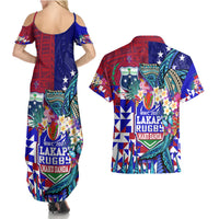 manu-samoa-rugby-2023-couples-matching-summer-maxi-dress-and-hawaiian-shirt-humpback-whale-hexagon-tribal-tropical-style