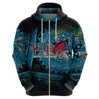 Fiji Rugby Hoodie Bring The Heat DT02 - Polynesian Pride