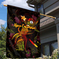 New Caledonia Garden Flag Octopus Plumeria Polynesian Tattoo