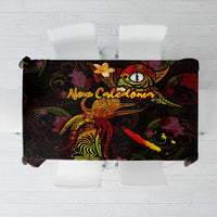 New Caledonia Tablecloth Octopus Plumeria Polynesian Tattoo