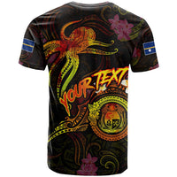 Nauru T Shirt Octopus Plumeria Polynesian Tattoo