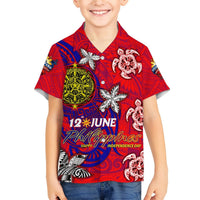 Personalized Philippines 12 June Independence Day Hawaiian Shirt Polynesian Turtle Plumeria DT02 - Polynesian Pride