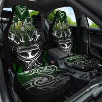 Warriors Maori Darts Car Seat Cover New Zealand Darts Silver Fern
