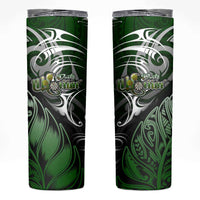 Warriors Maori Darts Skinny Tumbler New Zealand Darts Silver Fern