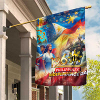 The Philippines 126th Independence Anniversary Garden Flag Art Style - Polynesian Pride