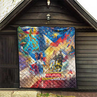 The Philippines 126th Independence Anniversary Quilt Art Style - Polynesian Pride