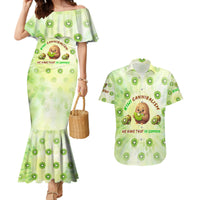 Kiwi Cannibalism Couples Matching Mermaid Dress and Hawaiian Shirt New Zealand Kiwi Cute Bird Funny DT02 Green - Polynesian Pride