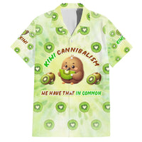Kiwi Cannibalism Hawaiian Shirt New Zealand Kiwi Cute Bird Funny DT02 Green - Polynesian Pride