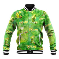 I Love Kiwi Baseball Jacket New Zealand Kiwi Fruit Summer Cocktail