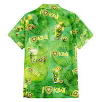 I Love Kiwi Family Matching Long Sleeve Bodycon Dress and Hawaiian Shirt New Zealand Kiwi Fruit Summer Cocktail DT02 - Polynesian Pride