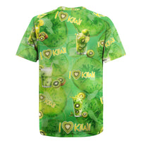 I Love Kiwi Rugby Jersey New Zealand Kiwi Fruit Summer Cocktail DT02 - Polynesian Pride