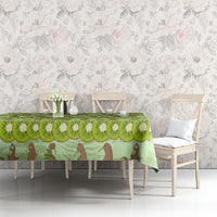 New Zealand Kiwi Fruit Witty Kiwi Bird Tablecloth