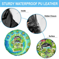 Just a Girl Who Loves Kiwis Spare Tire Cover New Zealand Tie Dye