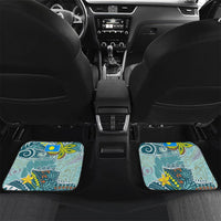 Palau Father's Day Polynesia Car Mats Dad and Son