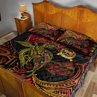 Papua New Guinea 50th Independence Day Quilt Bed Set Culture Spirit and Sovereignty