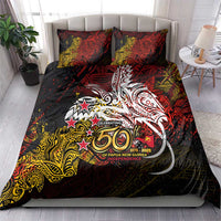 PNG 1975 - 2025 Bedding Set Papua New Guinea 50th Independence Anniversary