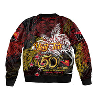PNG 1975 - 2025 Bomber Jacket Papua New Guinea 50th Independence Anniversary