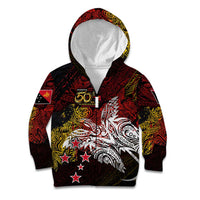PNG 1975 - 2025 Kid Hoodie Papua New Guinea 50th Independence Anniversary