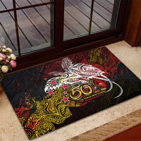 PNG 1975 - 2025 Rubber Doormat Papua New Guinea 50th Independence Anniversary